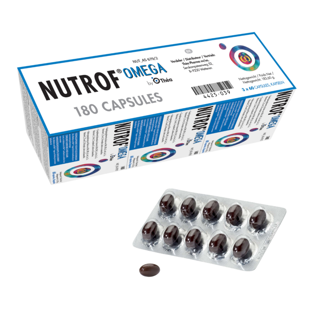 NUTROF® OMEGA 180 capsules | Complément alimentaire  